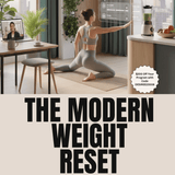 Book cover for The Modern Weight Reset by Desiree Sims, exploring modern wellness and telehealth themes