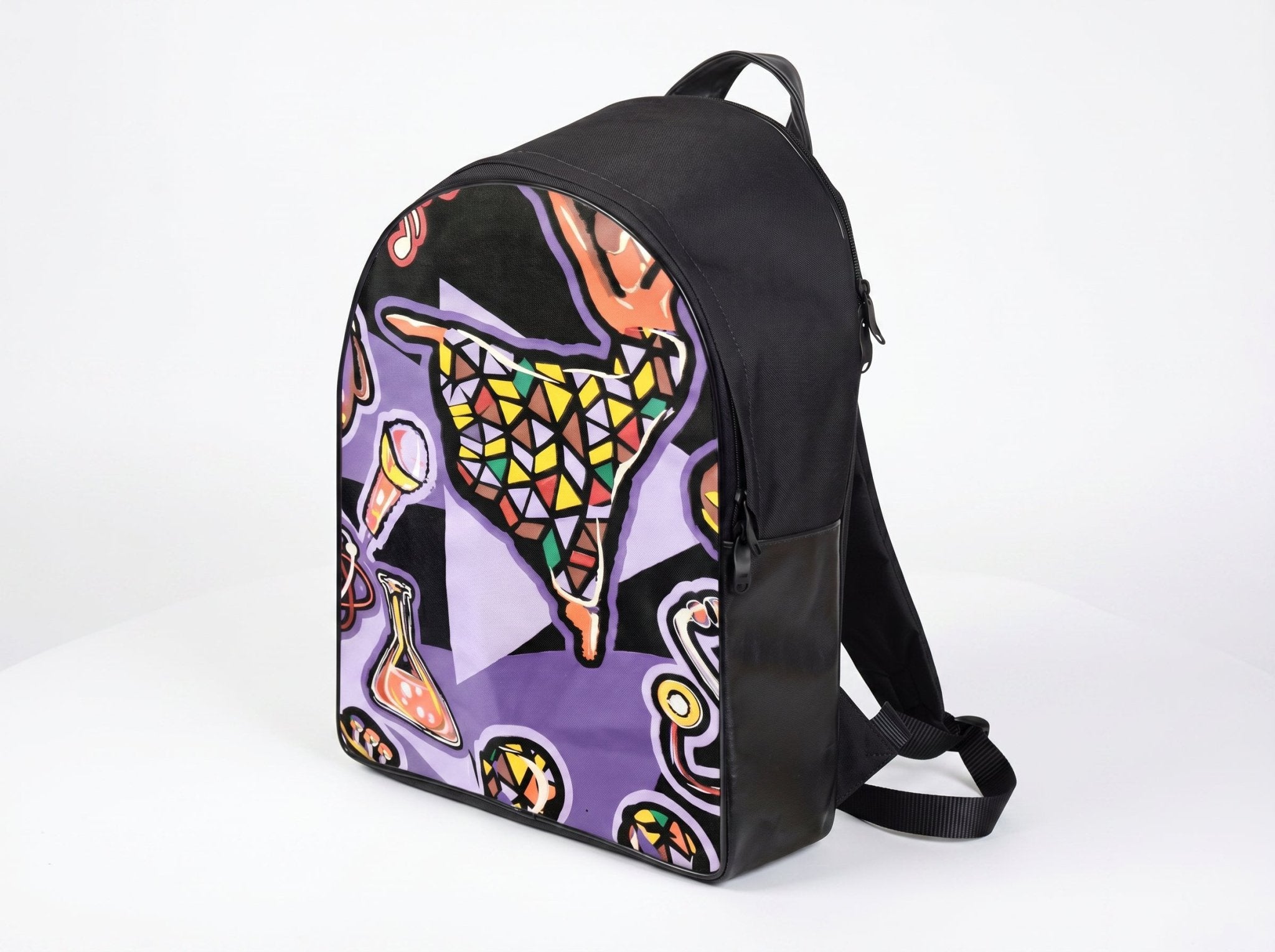 Rich and Rich Purple Love Abstract Artwork Unisex Backpack - Rich and Rich Homeopportunities