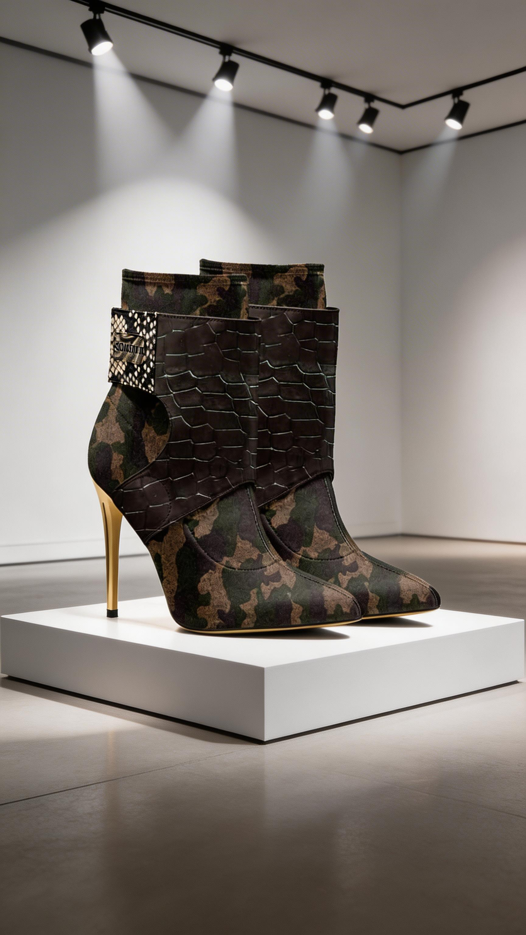 Rich and Rich Conchita Camo Future Women's Stiletto