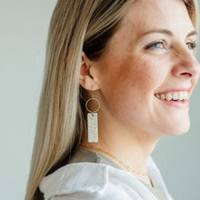 Load image into Gallery viewer, Soft Taupe Mia Earrings
