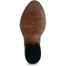 Load image into Gallery viewer, Men&#39;s  Brown Ostrich Print Cowboy Boots (H7002)
