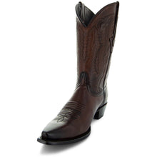 Load image into Gallery viewer, Men&#39;s Snip Toe Cowboy Boots Burnished Brown (H50030)
