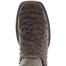 Load image into Gallery viewer, Soto Boots Mens Out of the Wild Brown Ostrich Print Boots H50031
