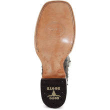 Load image into Gallery viewer, Soto Boots Mens Out of the Wild Brown Ostrich Print Boots H50031
