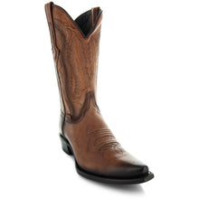 Load image into Gallery viewer, Men&#39;s Snip Toe Cowboy Boots Tan (H50030) | Soto Boots
