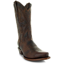 Load image into Gallery viewer, Cheyenne Cowgirl Boots | Women&#39;s Snipped Toe Leather Boots (M50041)
