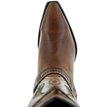 Load image into Gallery viewer, Women&#39;s Harness Boots | Brown Leather Harness Boots (M50039)

