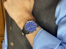 Load image into Gallery viewer, Blue Classic Watch
