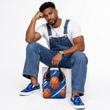 Rich and Rich Blue Sport Utility Basketball Lunch Bag