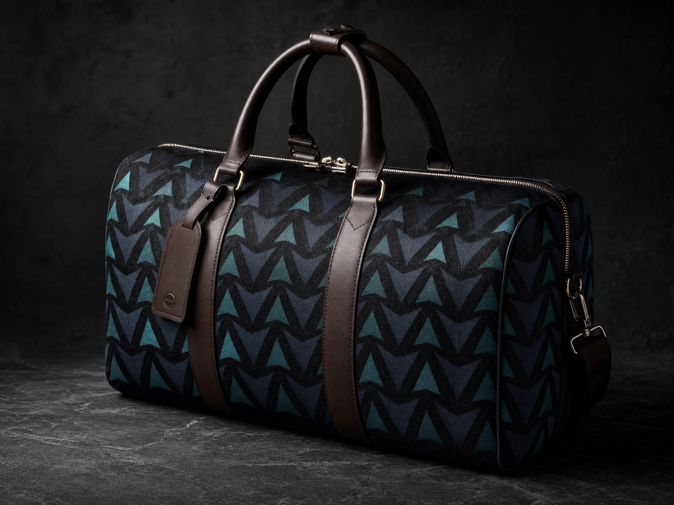 Rich and Rich JetSet Journey Triangle Ascent Large Capacity Duffle Bag