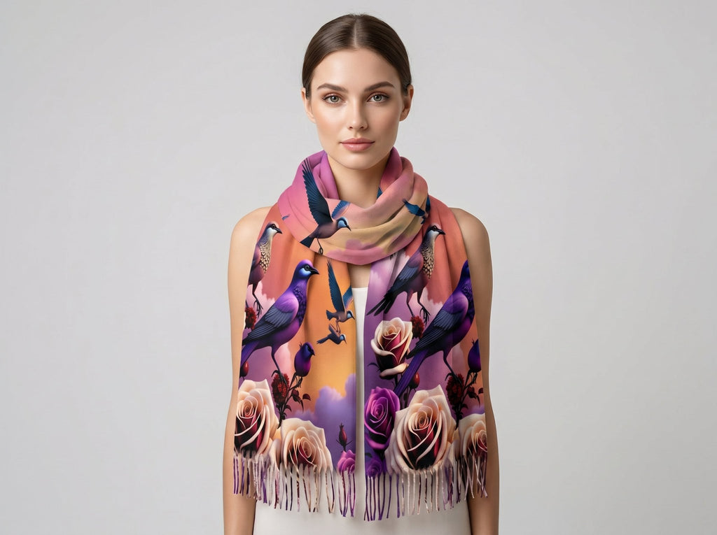 Tassel scarf Tassel Scarf - Rich and Rich Homeopportunities