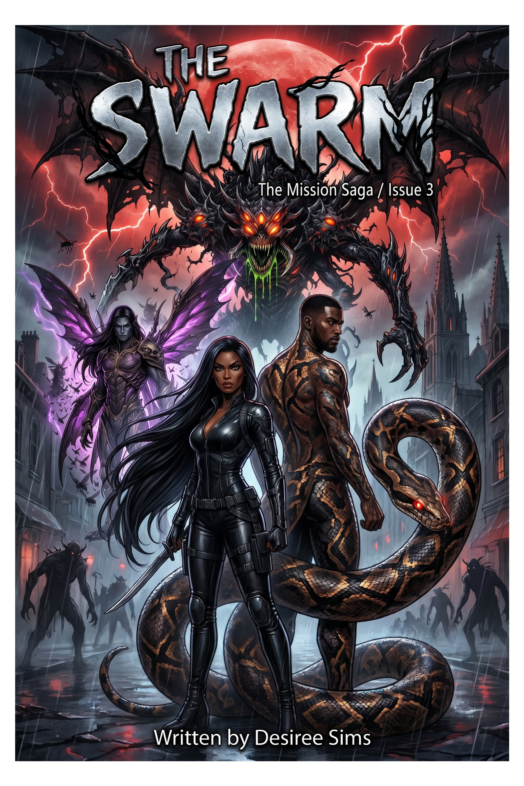 The Mission Saga — Issue 3: The Swarm (Digital Comic)